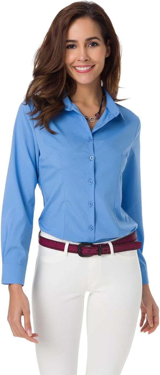 Atnlewhi Women's Casual Business Work Elegant Shirts