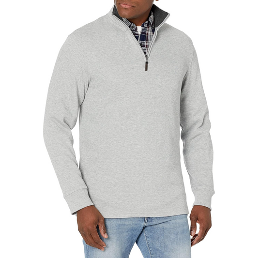 Amazon Essentials Men's Zip Sweater-1